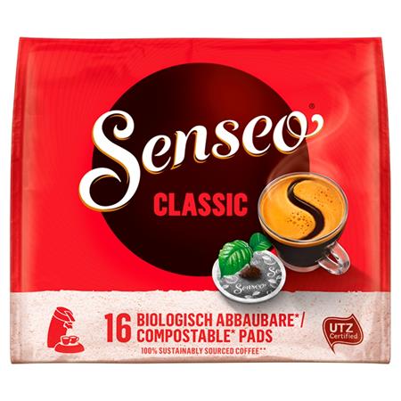 Kávépárna, 16 db, 111 g, DOUWE EGBERTS "Senseo",  Classic